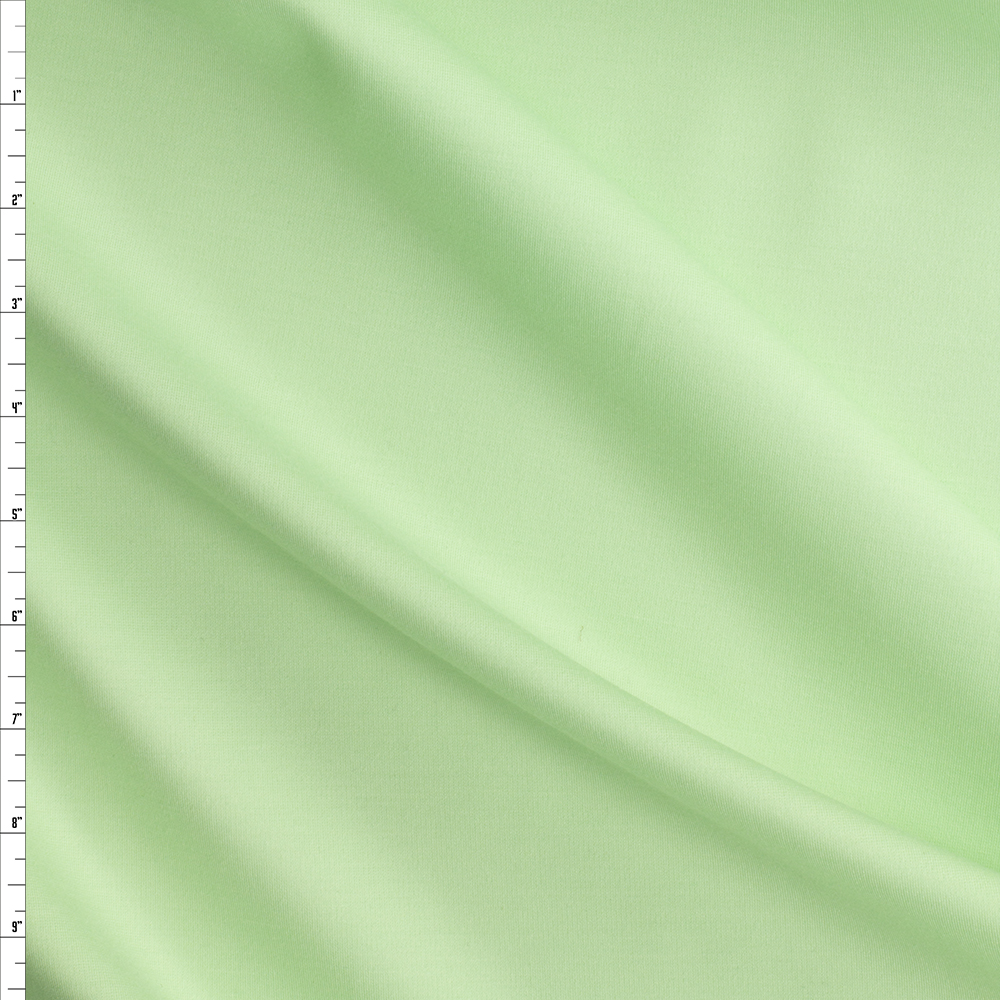 Mint Green NYC Designer Ponte De Roma #29335 Fabric By The Yard