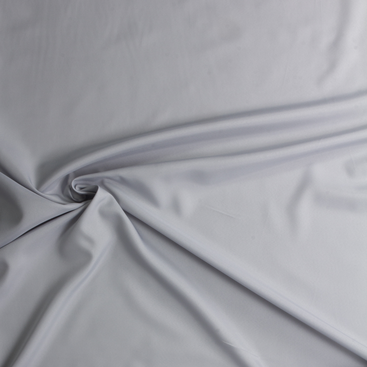 Silver Polyester Pongee #29342 Fabric By The Yard - Wide shot
