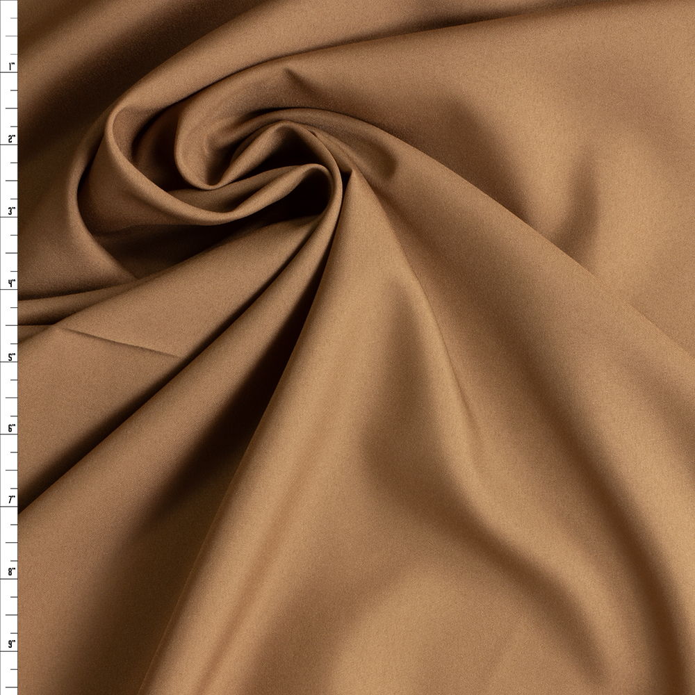 Cappucino Polyester Pongee #29347 Fabric By The Yard