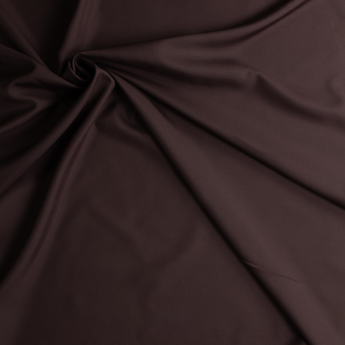 Dark Brown Polyester Pongee #29350 Fabric By The Yard - Wide shot
