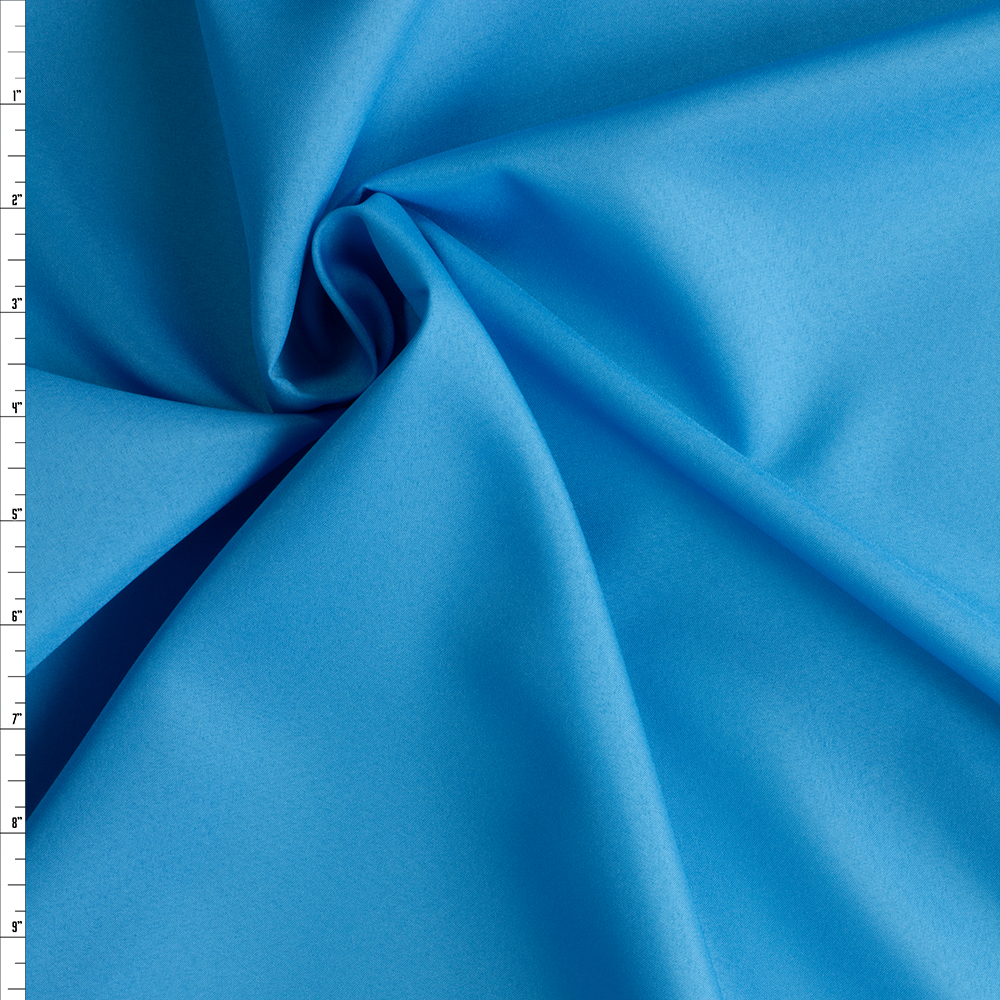 Turquoise Polyester Pongee #29355 Fabric By The Yard