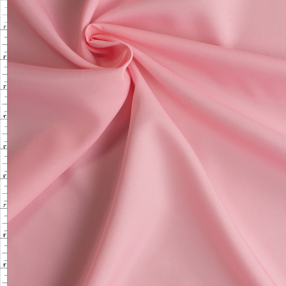 Pink Polyester Pongee #29368 Fabric By The Yard