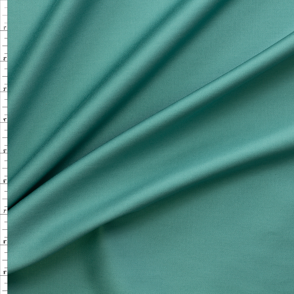 Eucalyptus Green Designer Cotton Sateen #29487 Fabric By The Yard