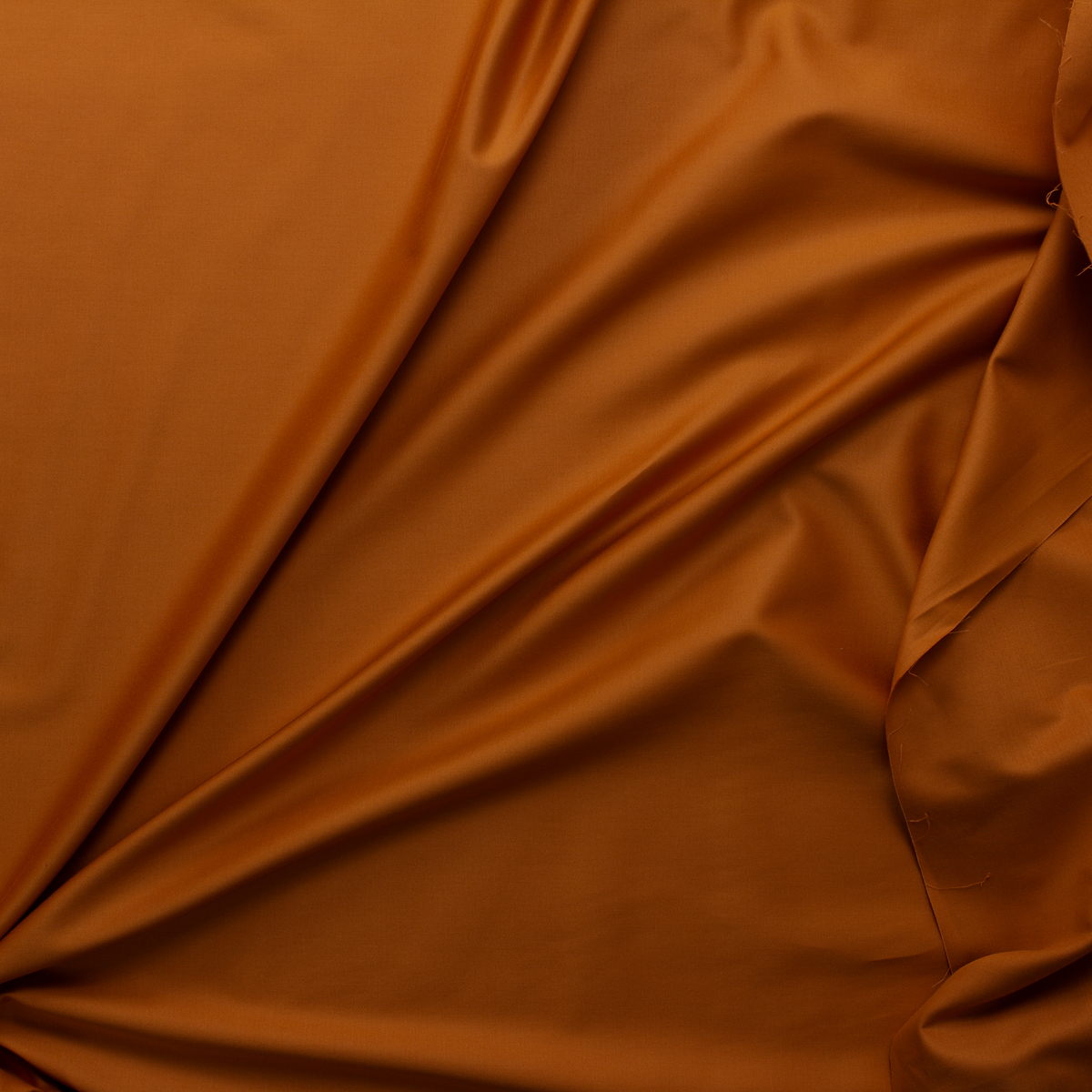 Rust Designer Cotton Sateen #29491 Fabric By The Yard - Wide shot
