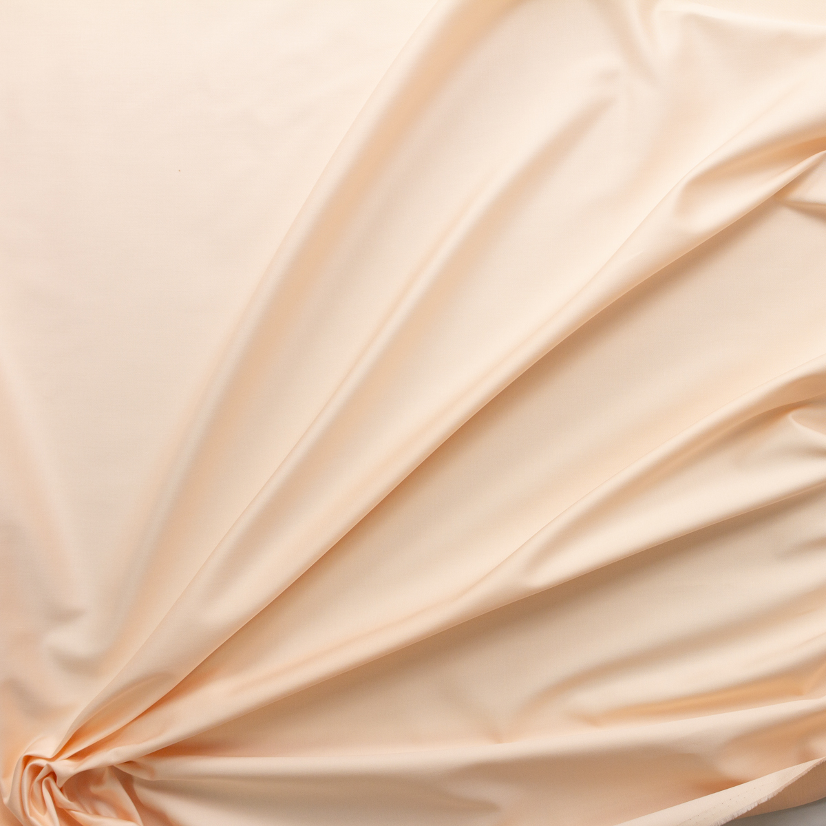 Peach Designer Cotton Sateen #29492 Fabric By The Yard - Wide shot