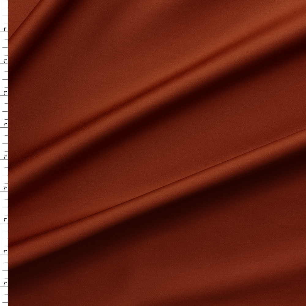 Brick Designer Cotton Sateen #29493 Fabric By The Yard