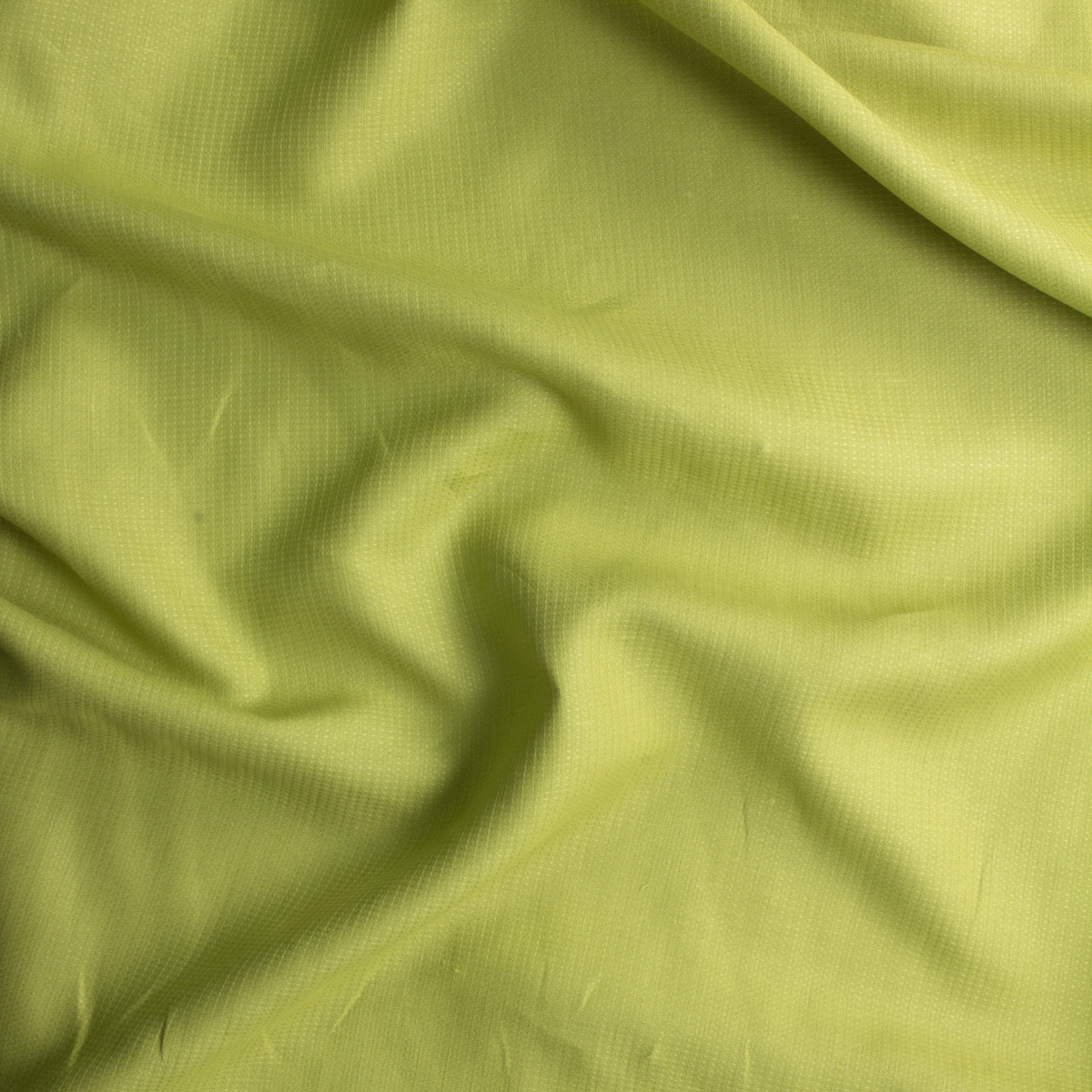 Chartreuse Piqué Linen #29707 Fabric By The Yard - Wide shot