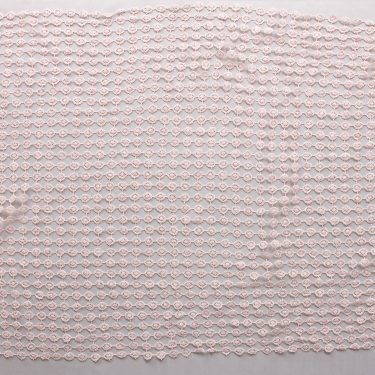Pink Circle Lace #29949 Fabric By The Yard - Wide shot