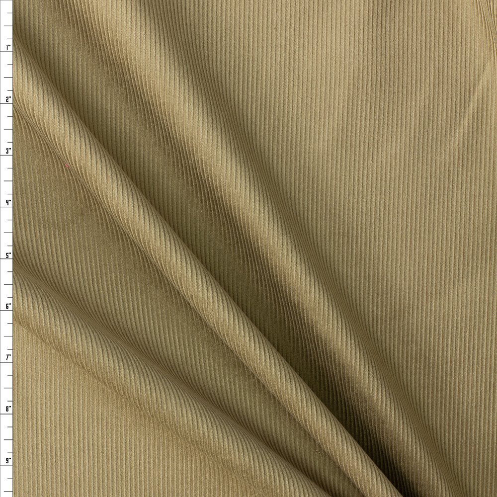 Camel 14 Wale Corduroy #29952 Fabric By The Yard