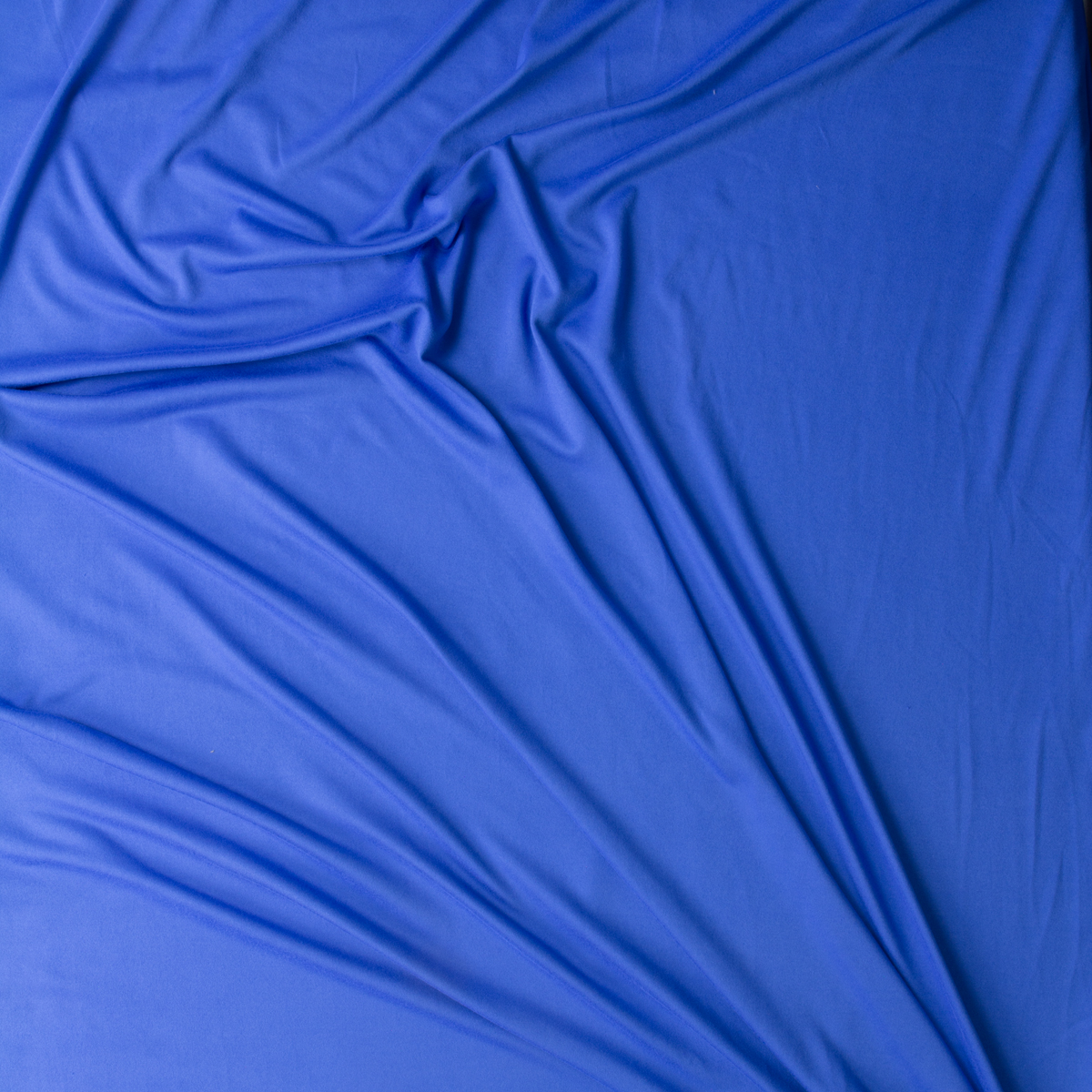 Palace Blue Double Brushed Poly/Spandex #30004 Fabric By The Yard - Wide shot