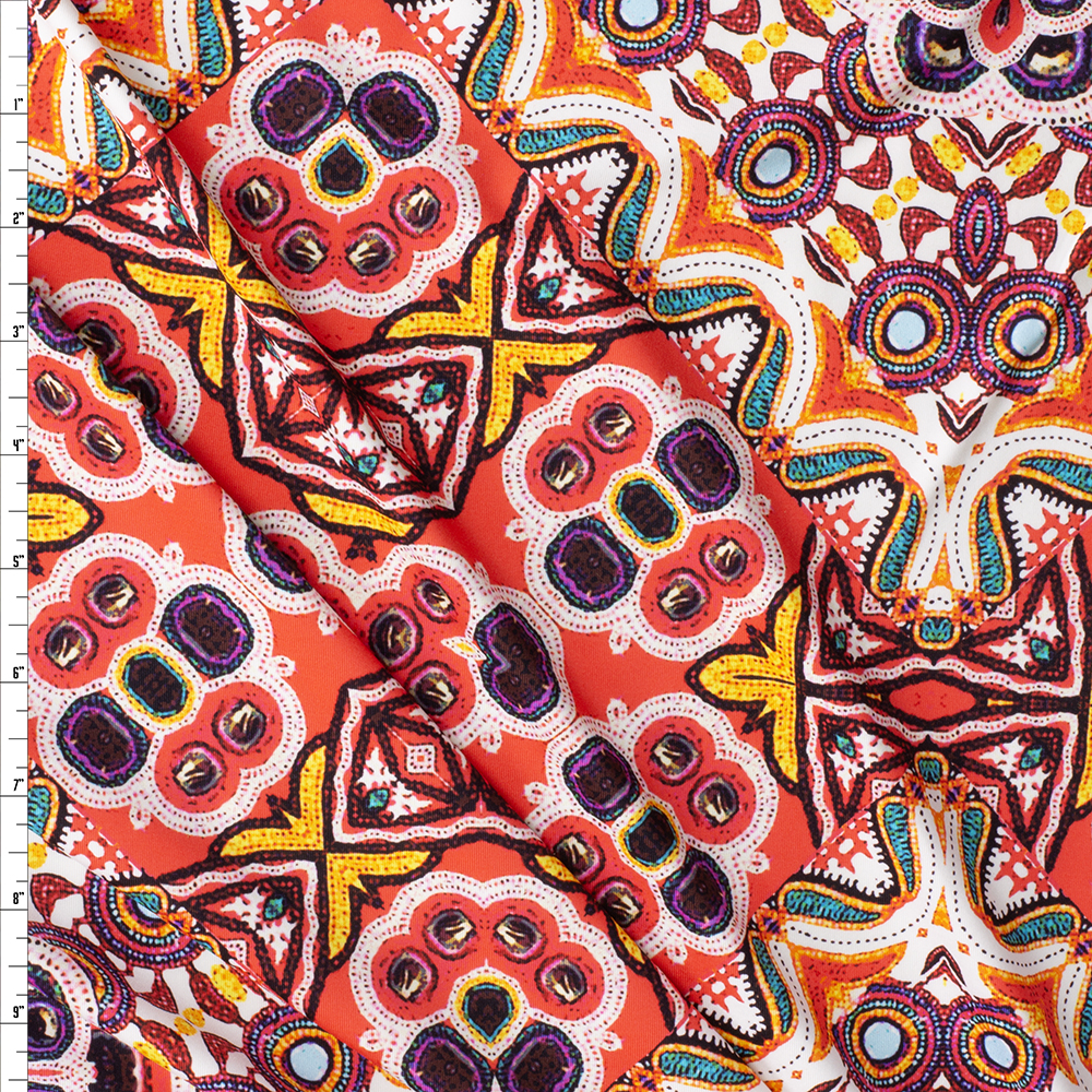 Summer Kaleidoscope Nylon/Spandex #30034 Fabric By The Yard