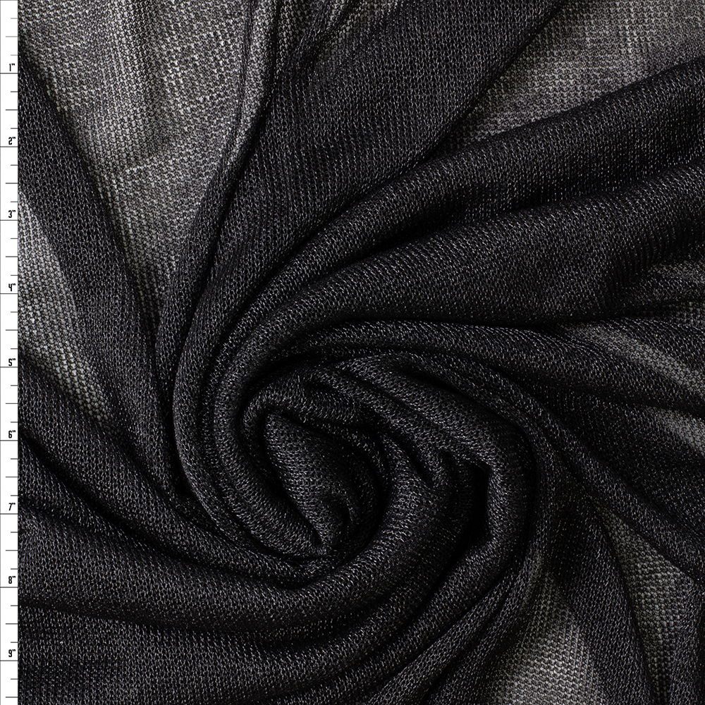 Obsidian Mythril Chainmail Knit #30063 Fabric By The Yard