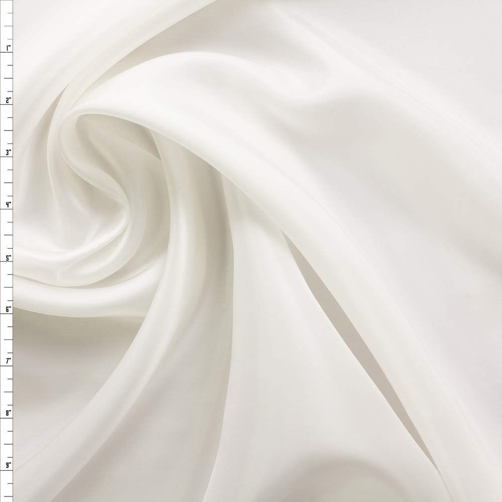 Diamond White Cupro Bemberg Lining #30079 Fabric By The Yard