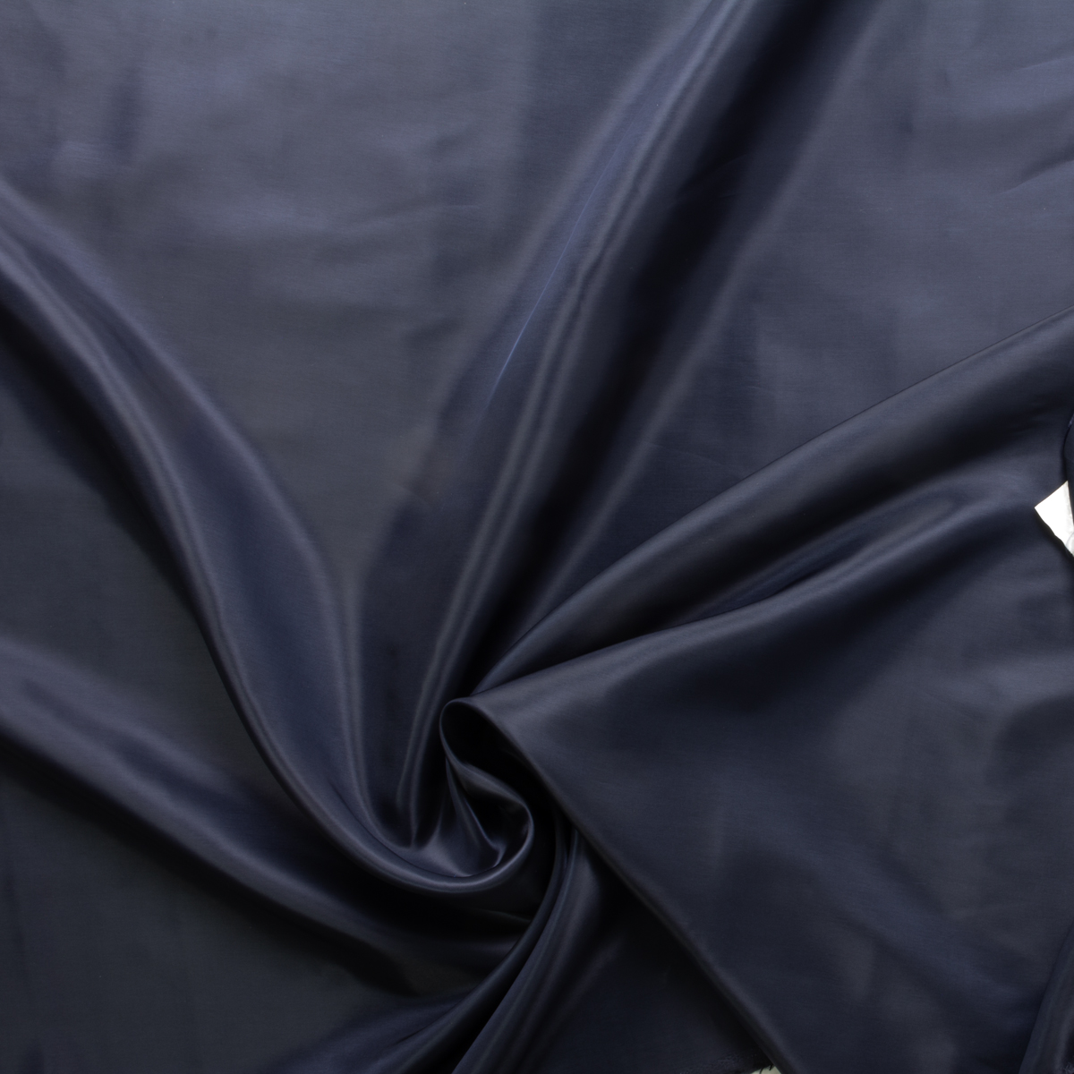 Navy Cupro Bemberg Lining #30083 Fabric By The Yard - Wide shot