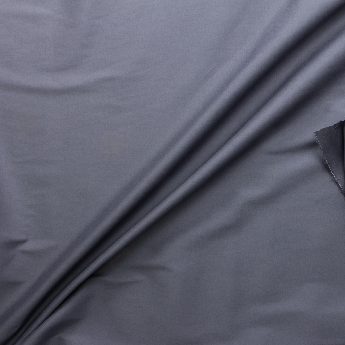 Charcoal Stretch Cotton Poplin #30125 Fabric By The Yard - Wide shot
