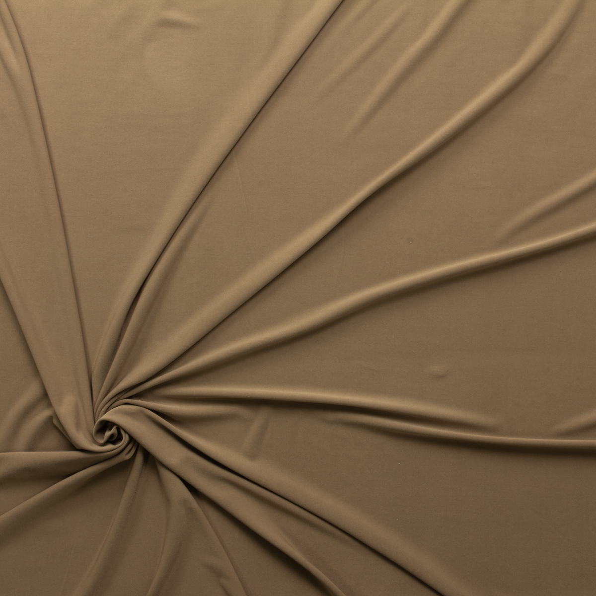 Tan Midweight Stretch ITY Knit #30165 Fabric By The Yard - Wide shot