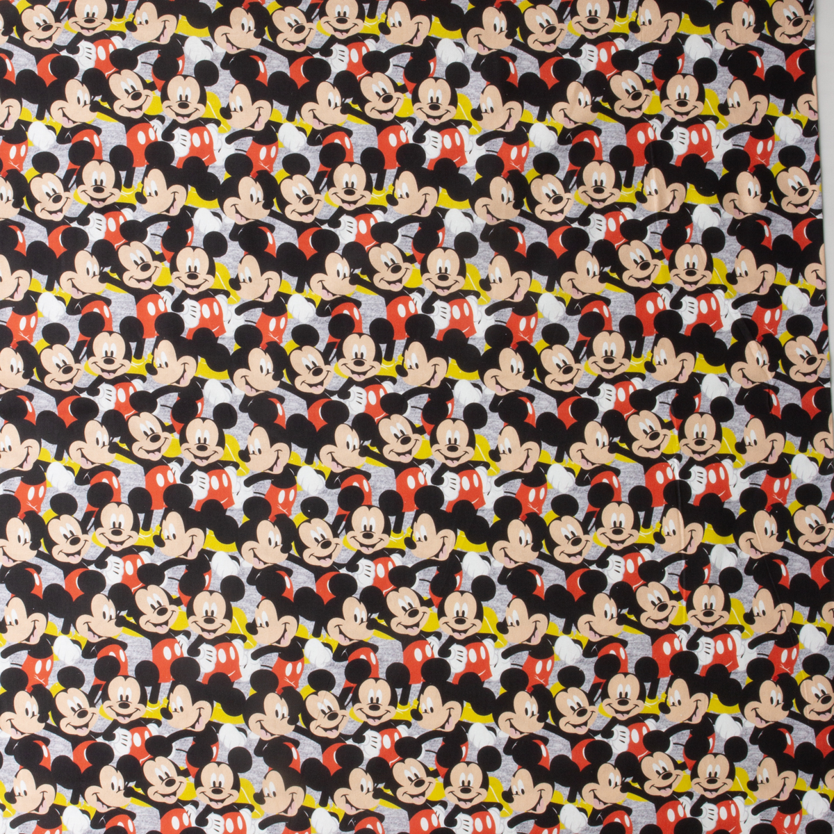 Packed Mickeys Quilter’s Cotton from Spring Creative #30207 Fabric By The Yard - Wide shot