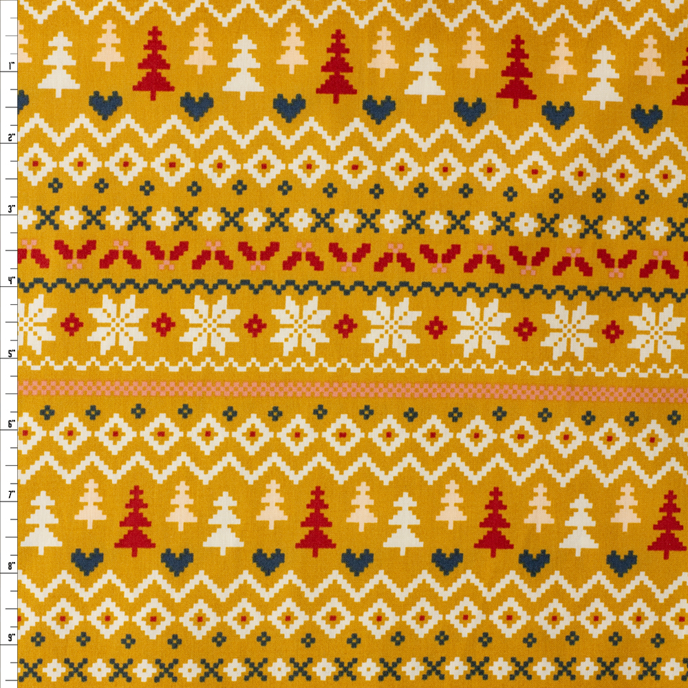 Cozy & Magical Warm & Cozy Caramel Cotton Poplin from Art Gallery Fabrics #30253 Fabric By The Yard