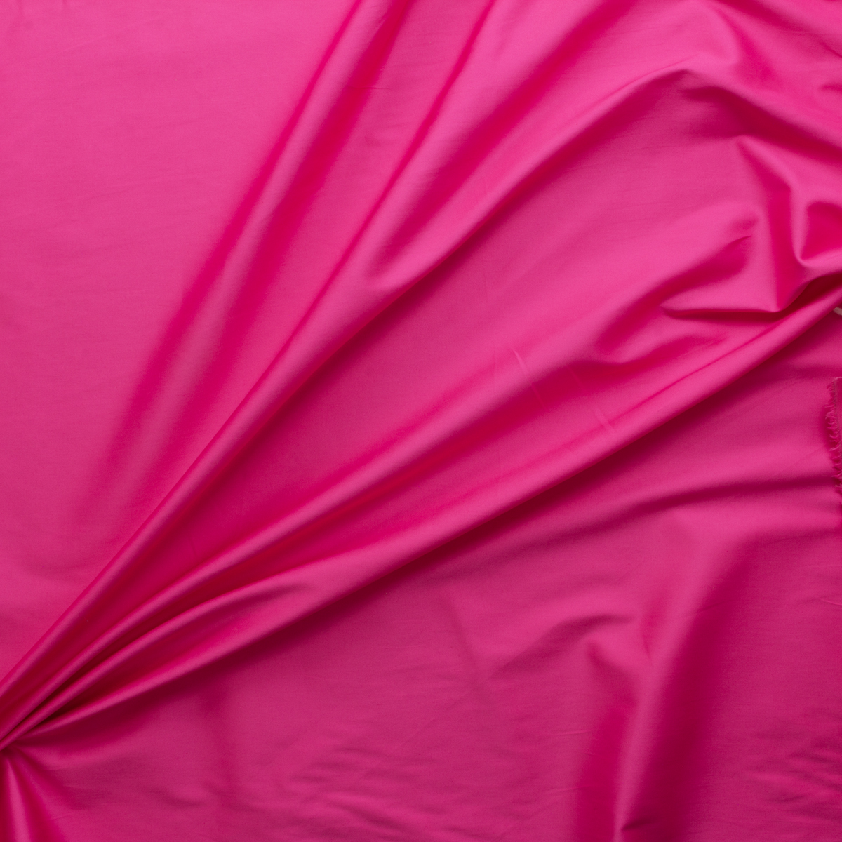 Hot Pink Stretch Cotton Sateen #30323 Fabric By The Yard - Wide shot