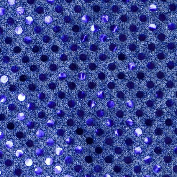 Royal Blue Mini Sequin Fabric