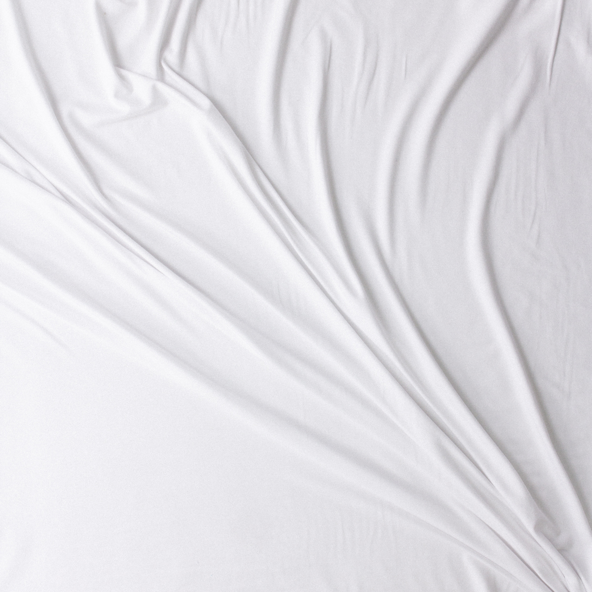 White Bamboo Jersey Knit #30380 Fabric By The Yard - Wide shot