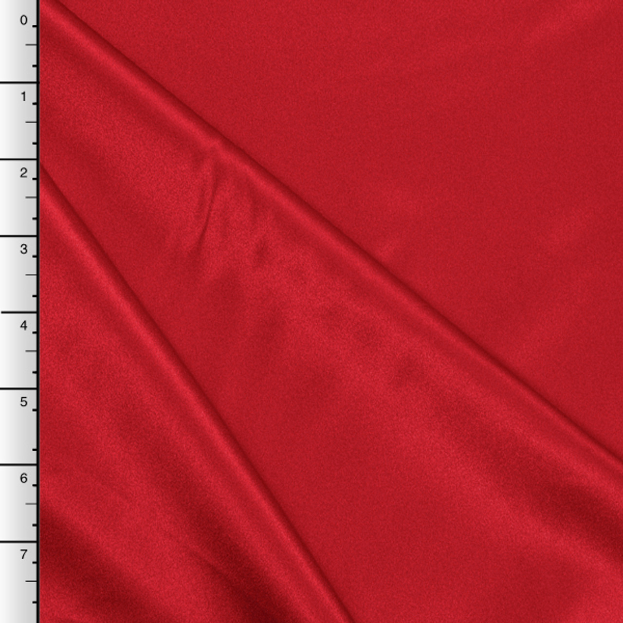 Red Midweight Bridal Satin