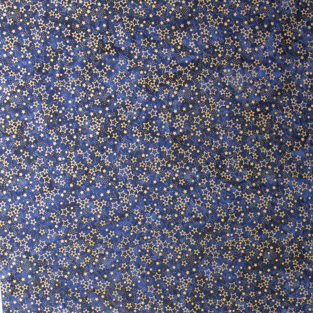 Midnight Stardust Batik Quilter’s Cotton from Robert Kaufman #30449 Fabric By The Yard - Wide shot
