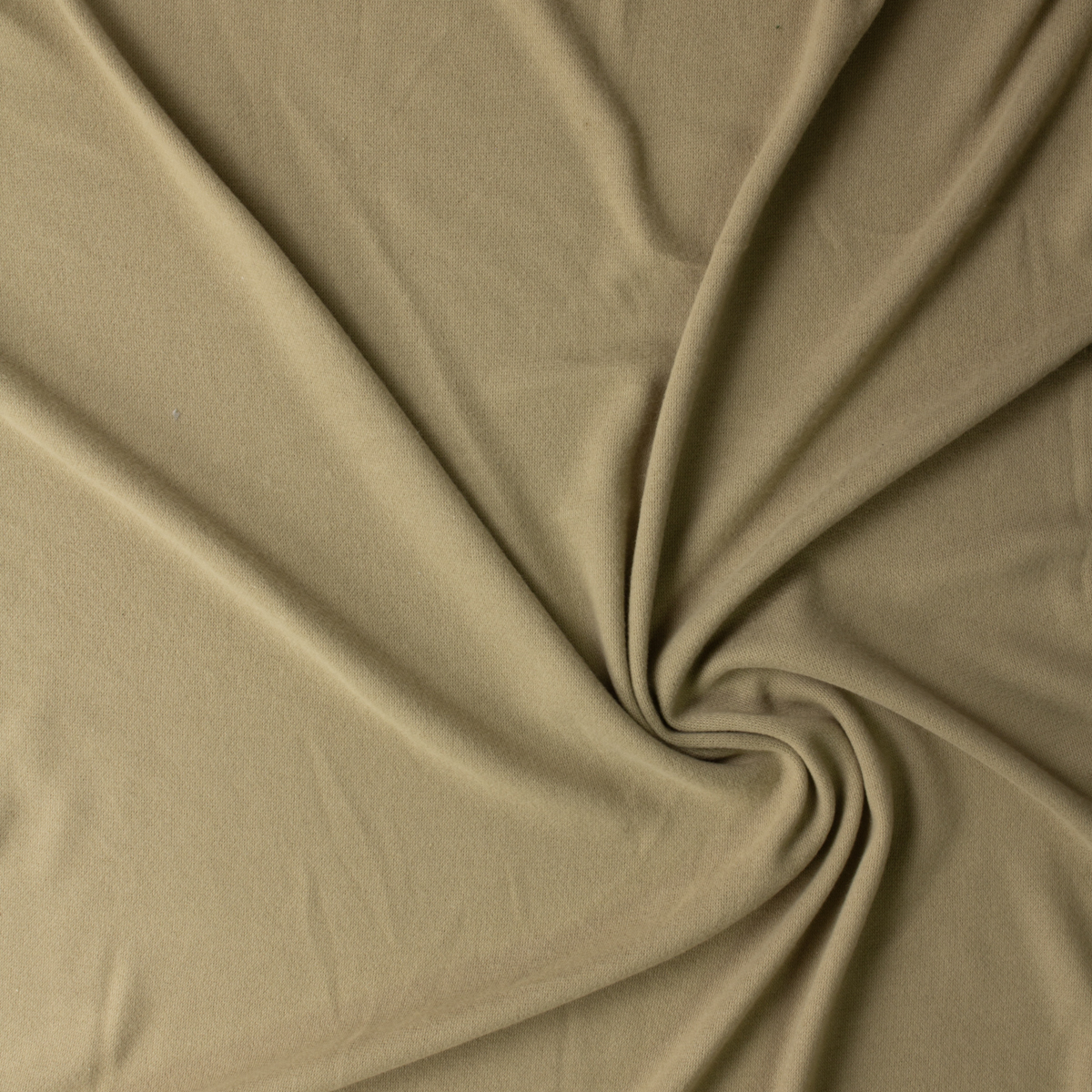 Khaki Soft Brushed Midweight Sweater Knit #30472 Fabric By The Yard - Wide shot
