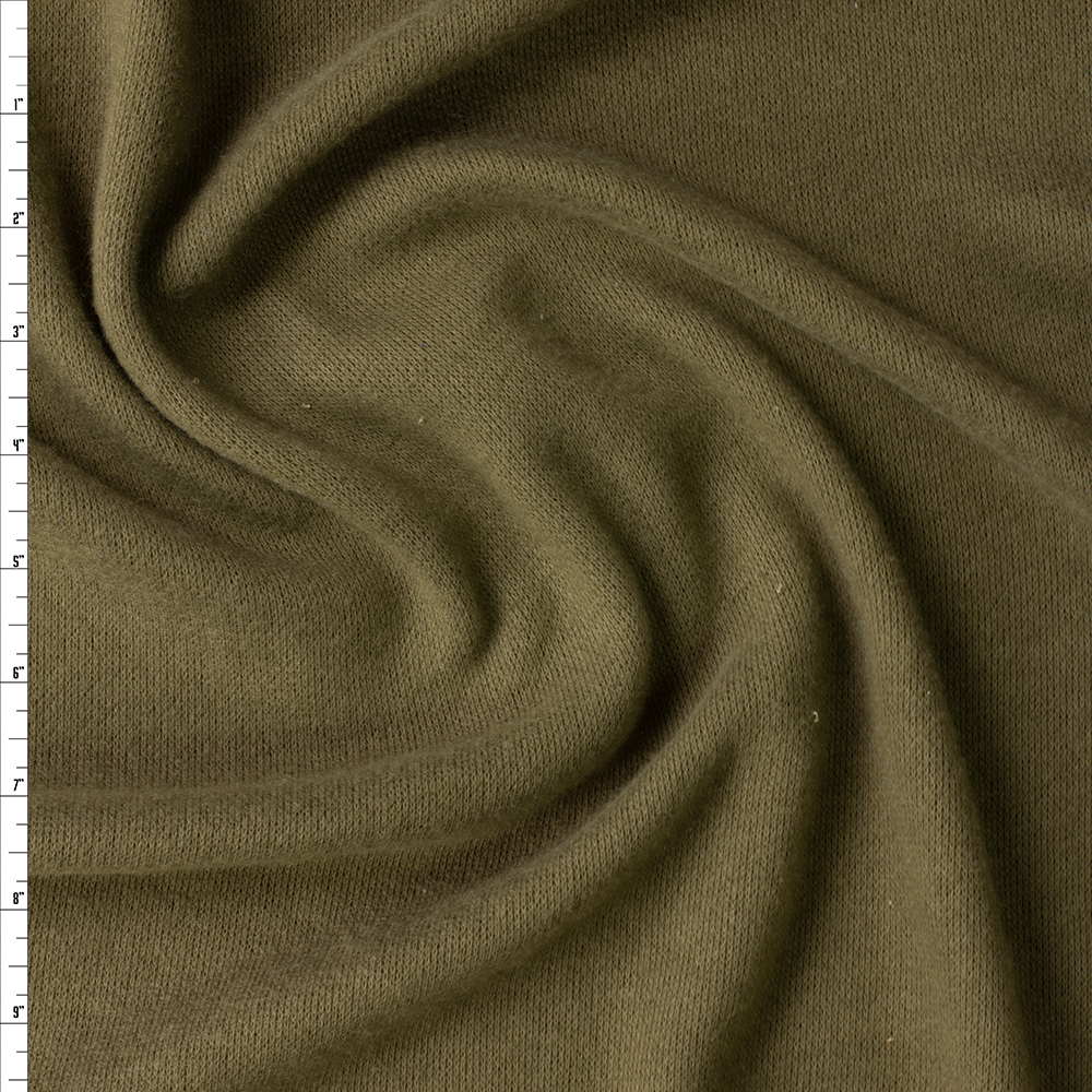 Taupe Soft Brushed Midweight Sweater Knit #30474 Fabric By The Yard