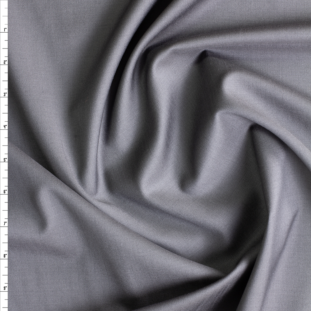Charcoal Wool Suiting #30493 Fabric By The Yard