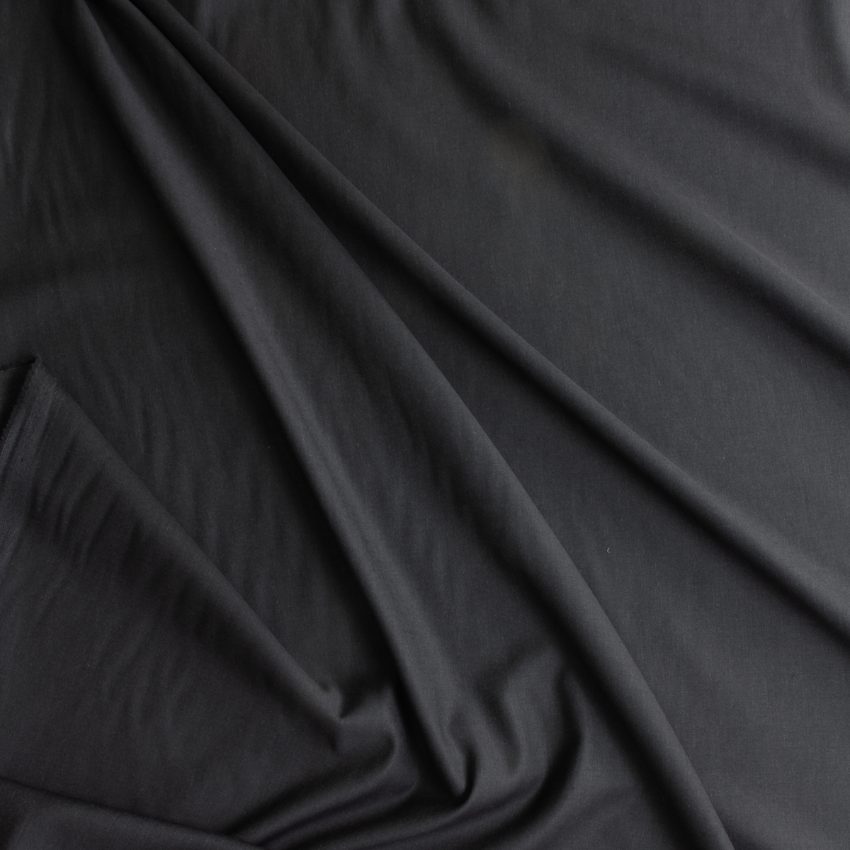Gunmetal  Wool Suiting #30495 Fabric By The Yard - Wide shot