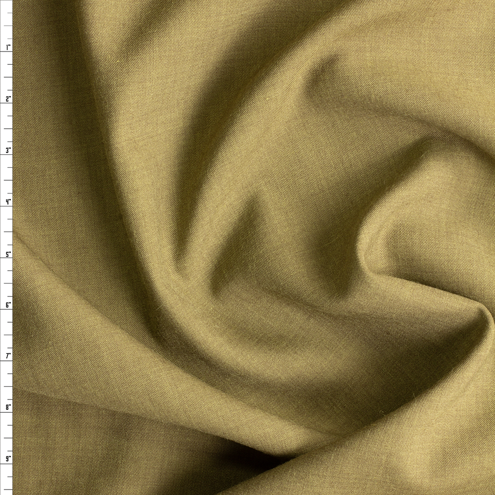 Tan Wool Suiting #30497 Fabric By The Yard