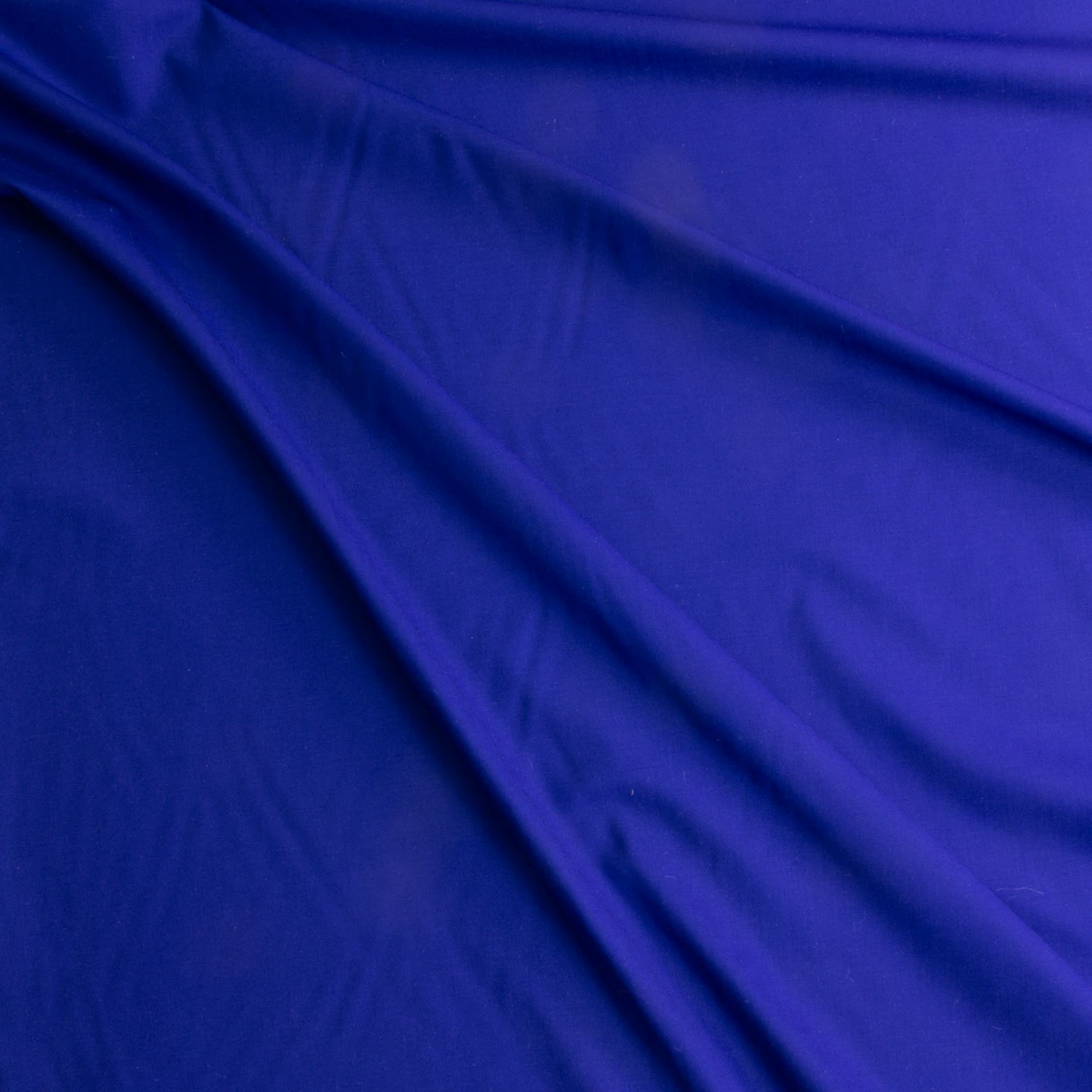Royal Blue Stretch Wool Suiting #30505 Fabric By The Yard - Wide shot
