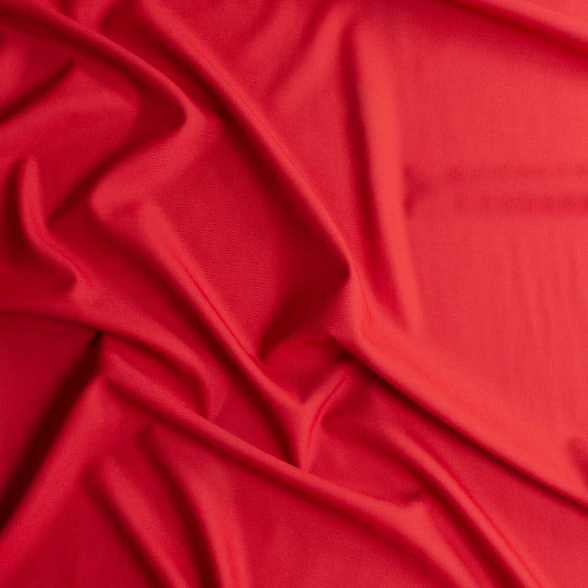 Red Wool Blend Gabardine #30513 Fabric By The Yard - Wide shot