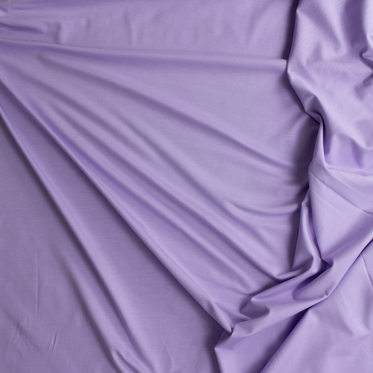 Lavender Laguna Stretch Cotton Jersey Knit from Robert Kaufman #30534 Fabric By The Yard - Wide shot