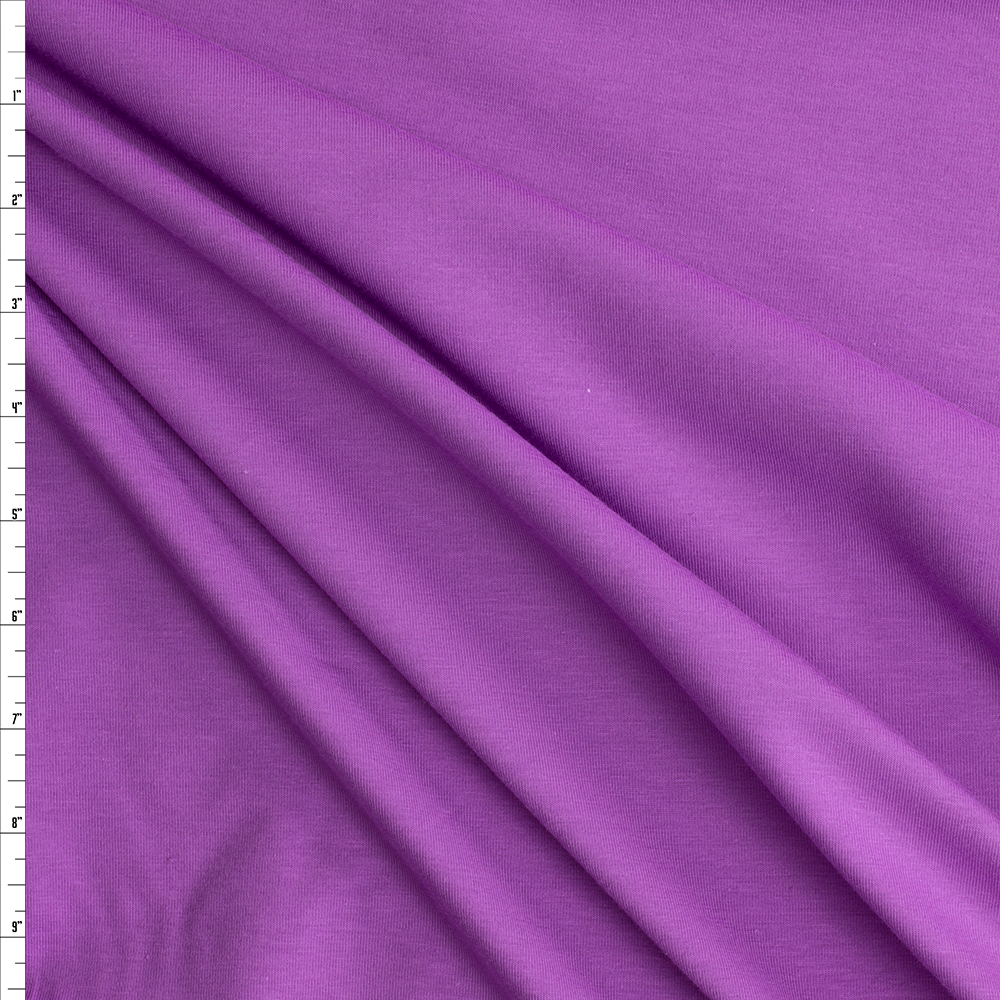 Geranium Laguna Stretch Cotton Jersey Knit from Robert Kaufman #30536 Fabric By The Yard