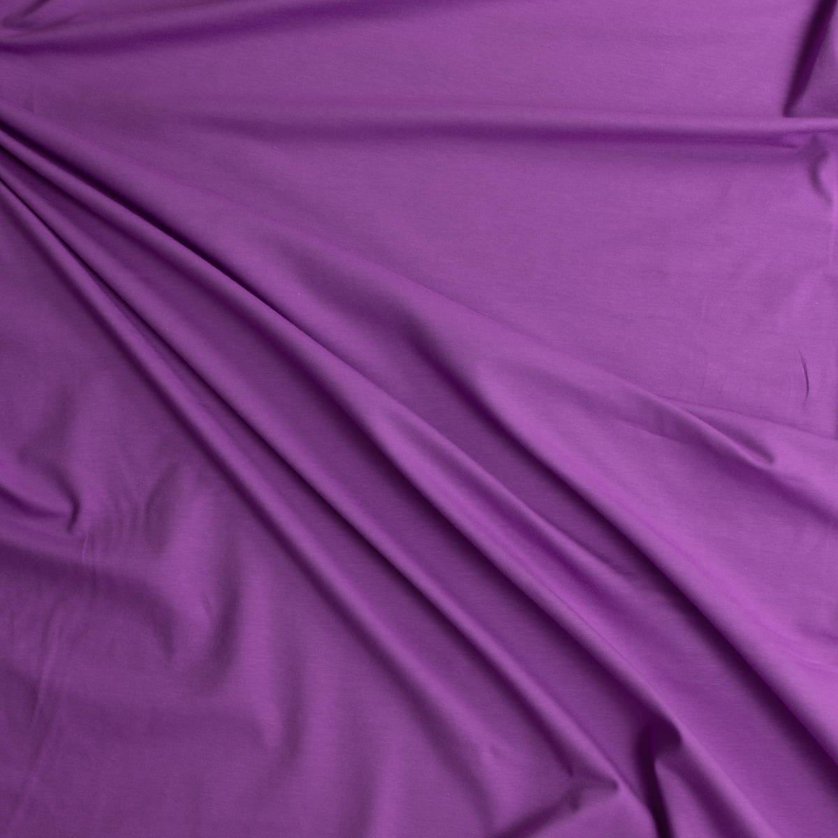 Geranium Laguna Stretch Cotton Jersey Knit from Robert Kaufman #30536 Fabric By The Yard - Wide shot