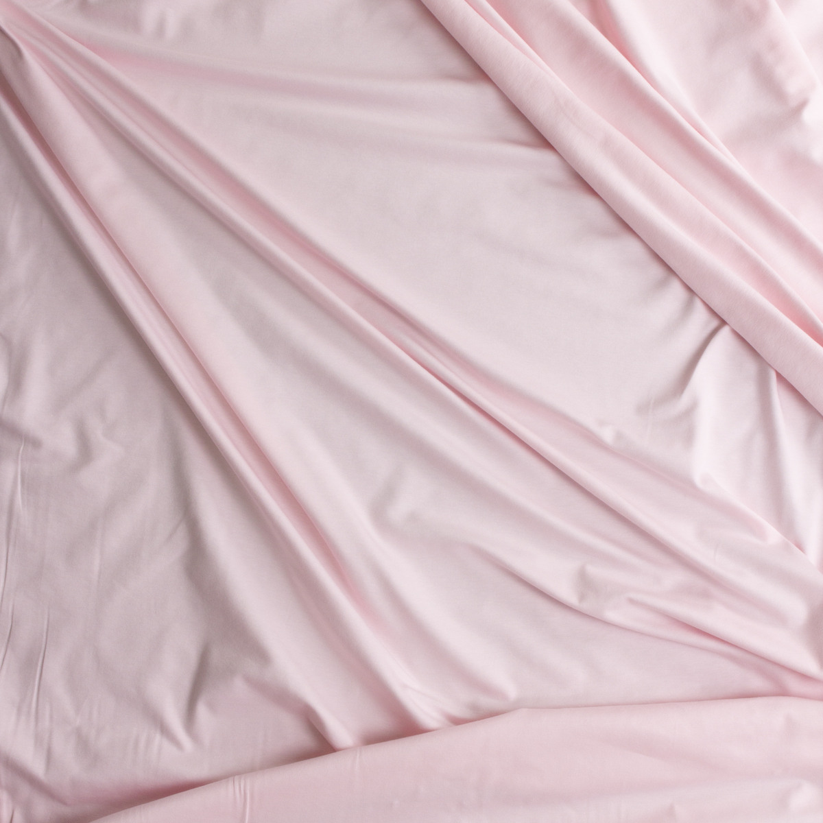 Pink Laguna Stretch Cotton Jersey Knit from Robert Kaufman #30549 Fabric By The Yard - Wide shot