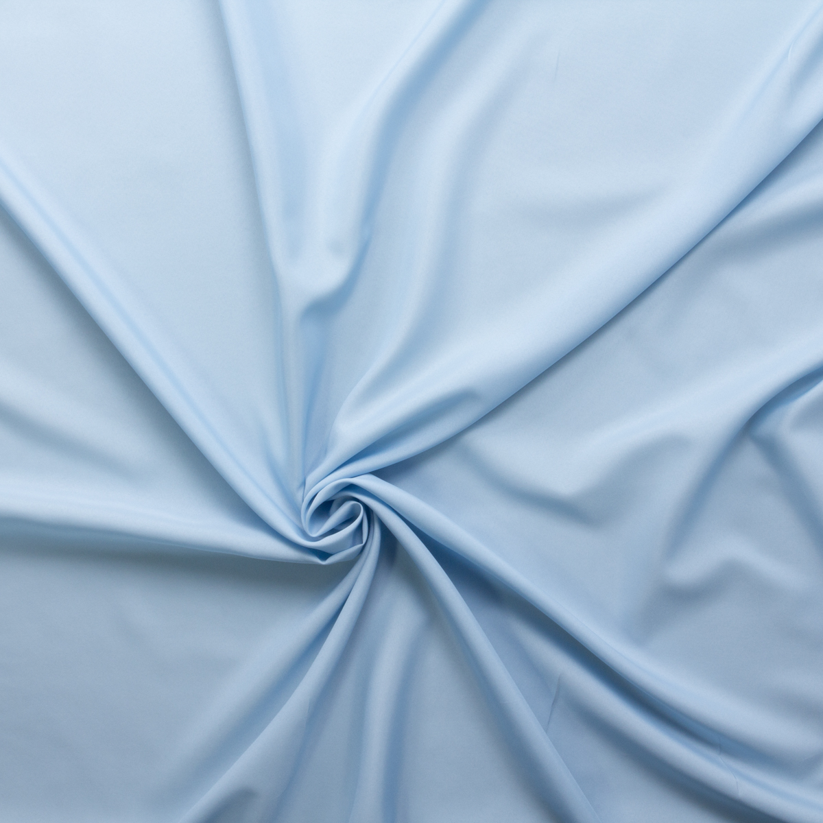 Sky Blue Polyester Pongee #30557 Fabric By The Yard - Wide shot