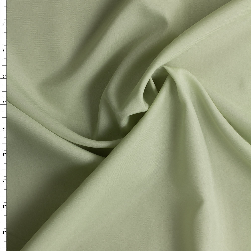 Sage Polyester Pongee #30559 Fabric By The Yard