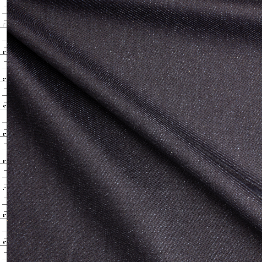 Dark Indigo 10oz Stretch Denim from ‘7 for all Mankind’ #30562 Fabric By The Yard