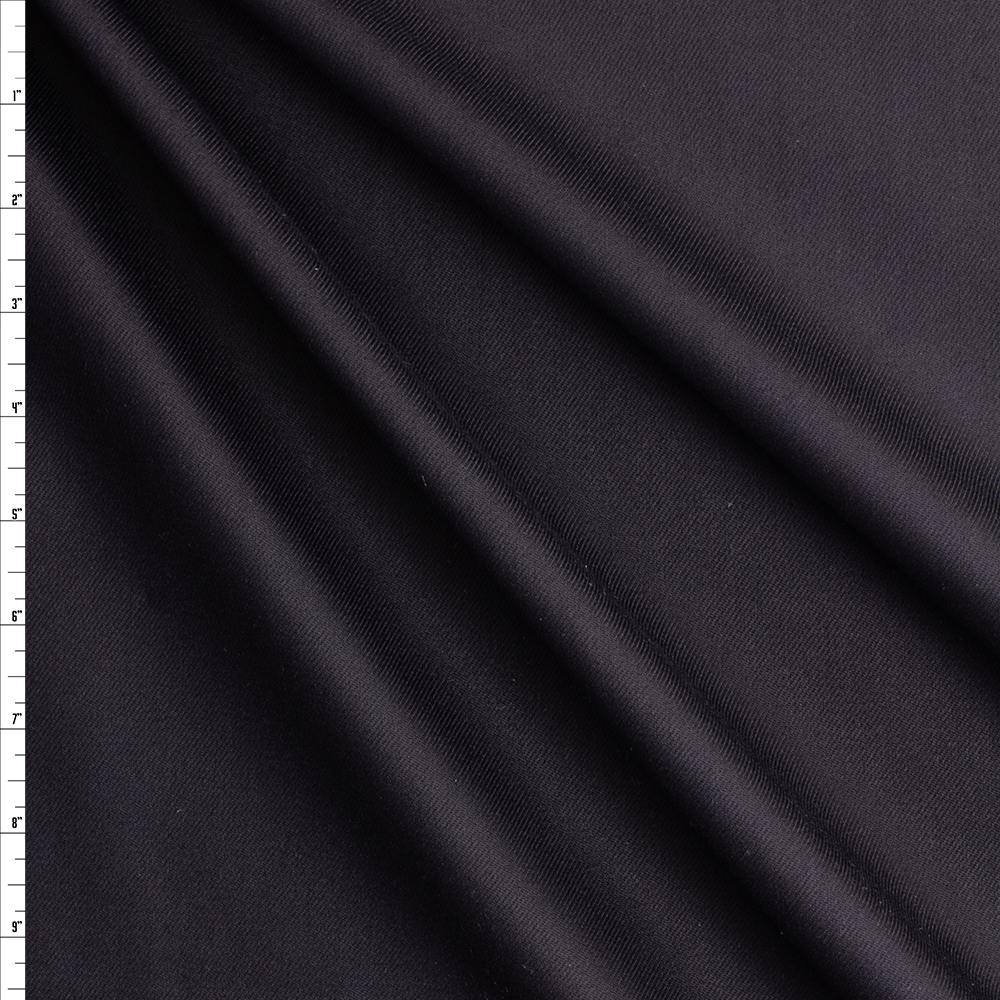 Dark Navy 10oz Designer Stretch Denim #30571 Fabric By The Yard