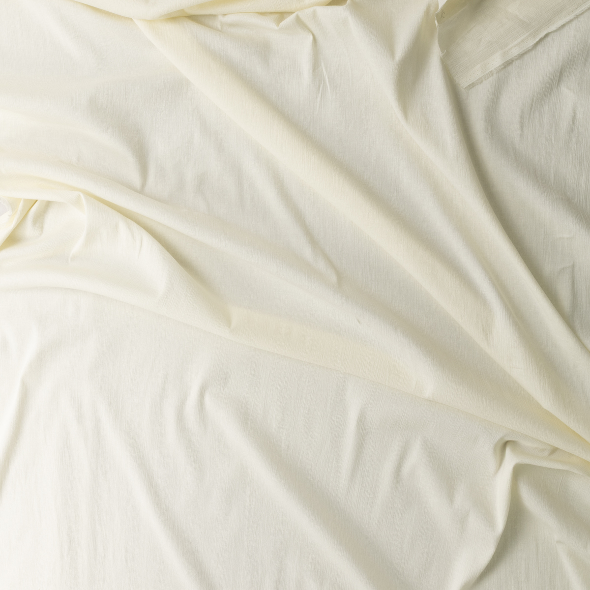 Ivory Stretch Cotton Gauze #30597 Fabric By The Yard - Wide shot