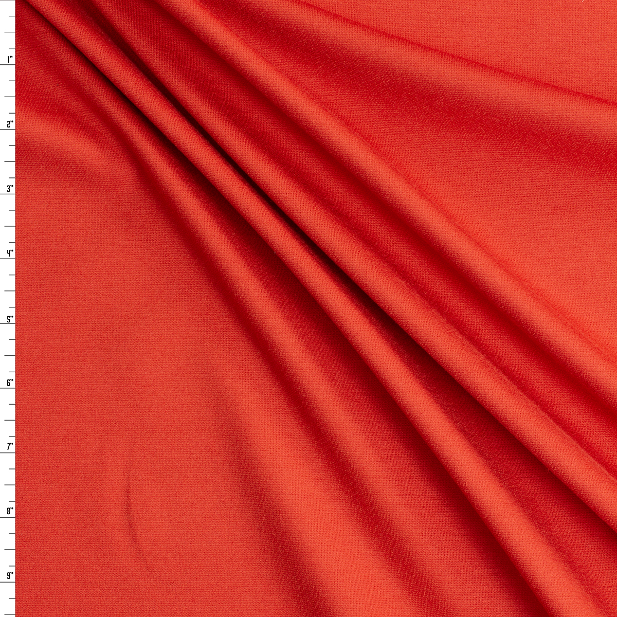 Tomato Designer Ponte De Roma #30634 Fabric By The Yard