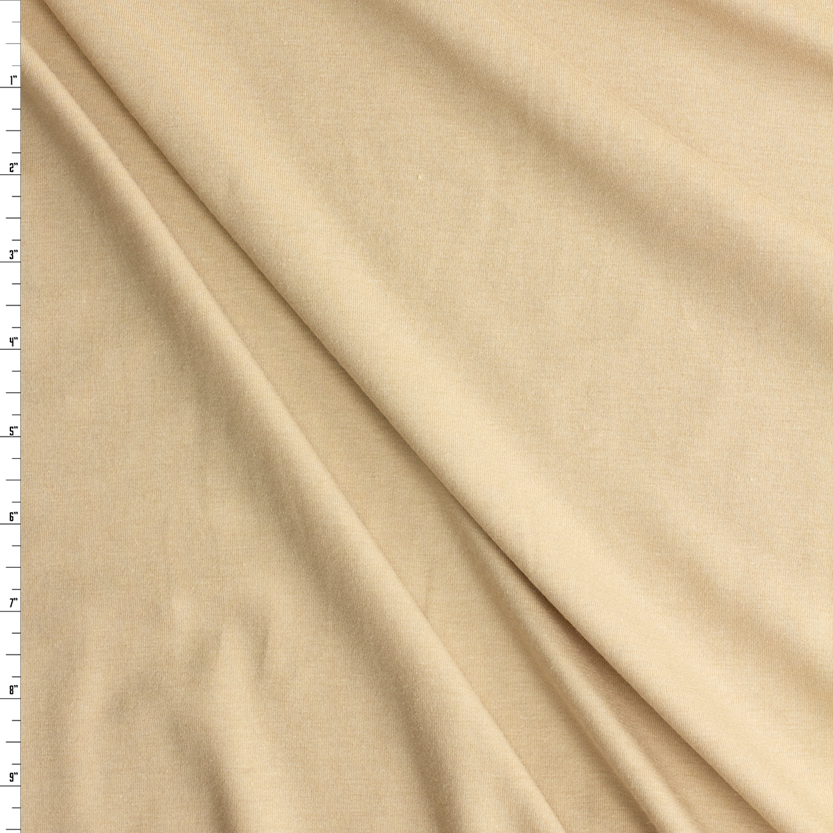 Tan Stretch Modal Jersey Knit from ‘Hanky Panky’ #30672 Fabric By The Yard