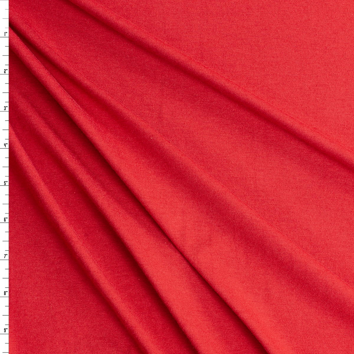 Red Stretch Modal Jersey Knit from ‘Hanky Panky’ #30677 Fabric By The Yard