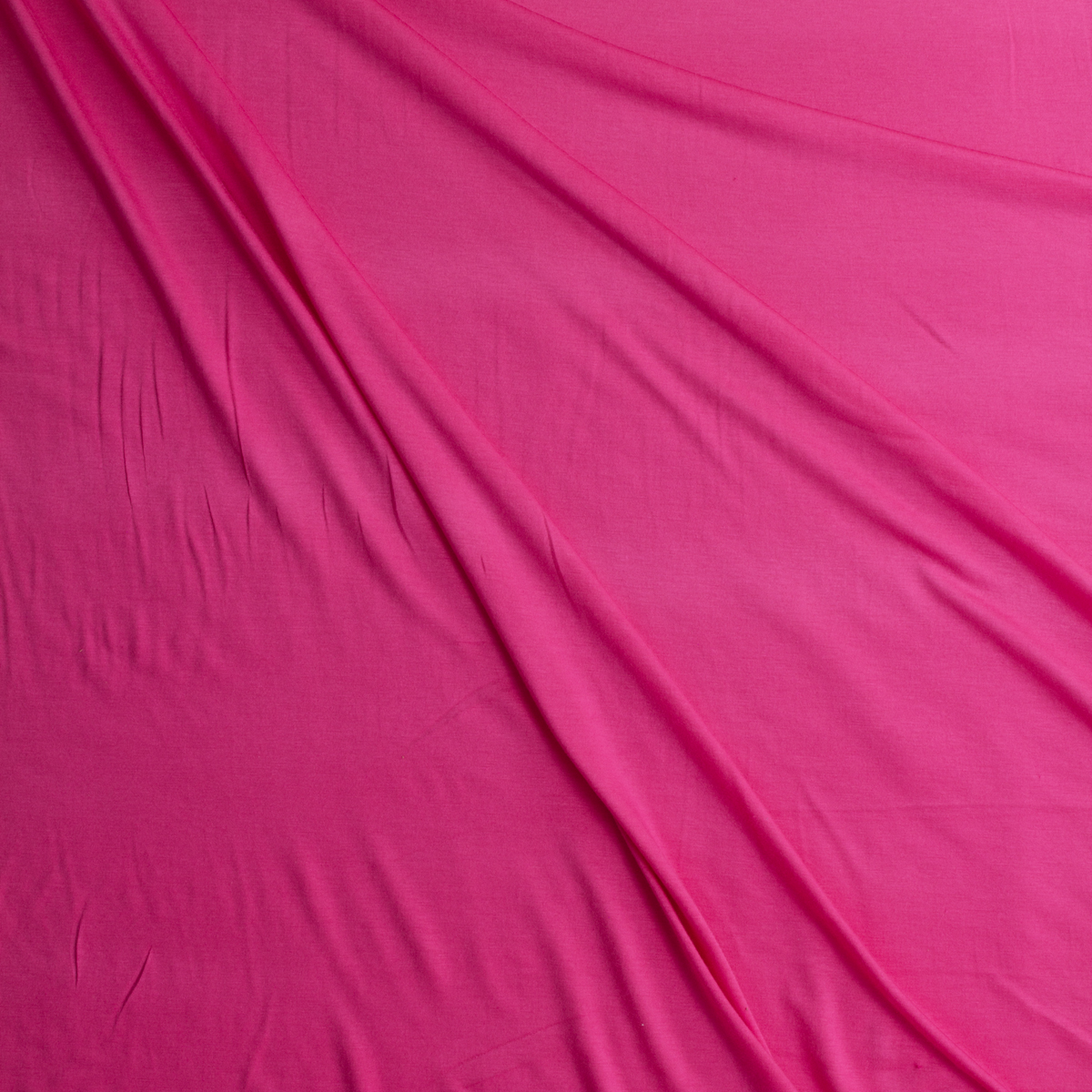 Hot Pink Stretch Modal Jersey Knit from ‘Hanky Panky’ #30678 Fabric By The Yard - Wide shot