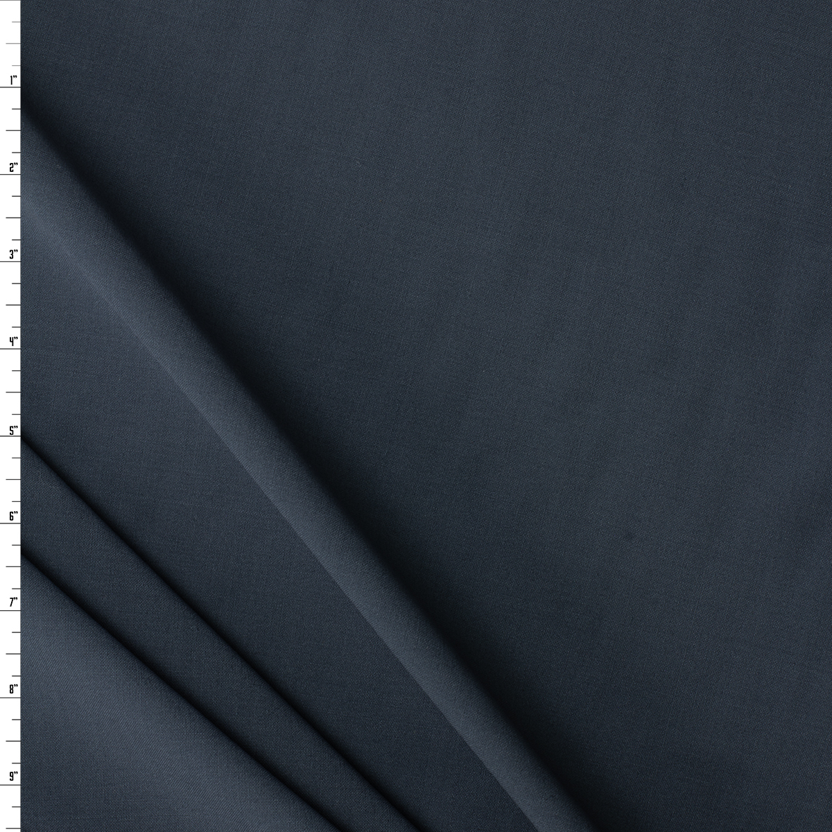 Dark Slate AltinYildiz Turkish Stretch Poly/Wool Suiting  #30839 Fabric By The Yard