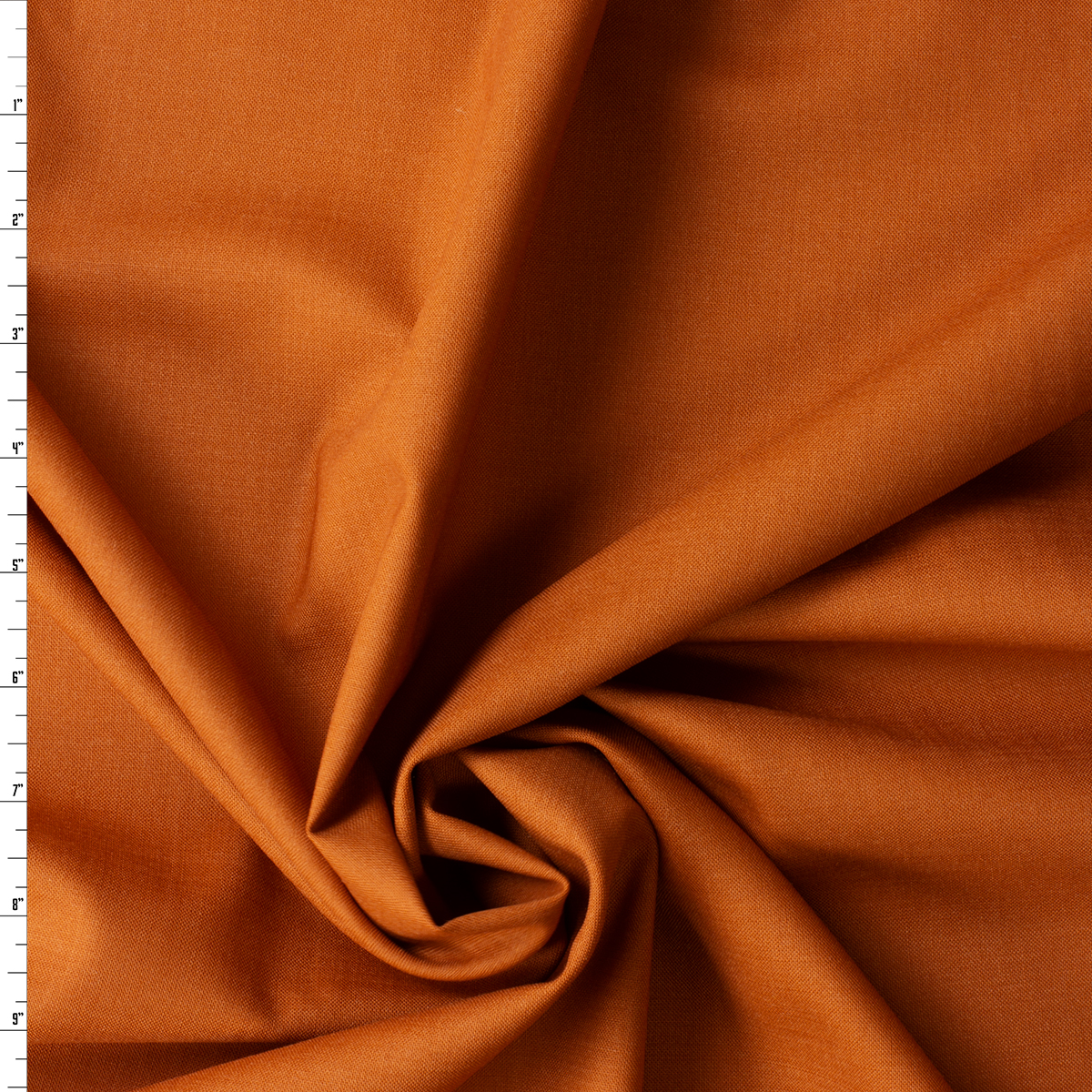 Pumpkin AltinYildiz Turkish Stretch Poly/Wool Suiting  #30841 Fabric By The Yard