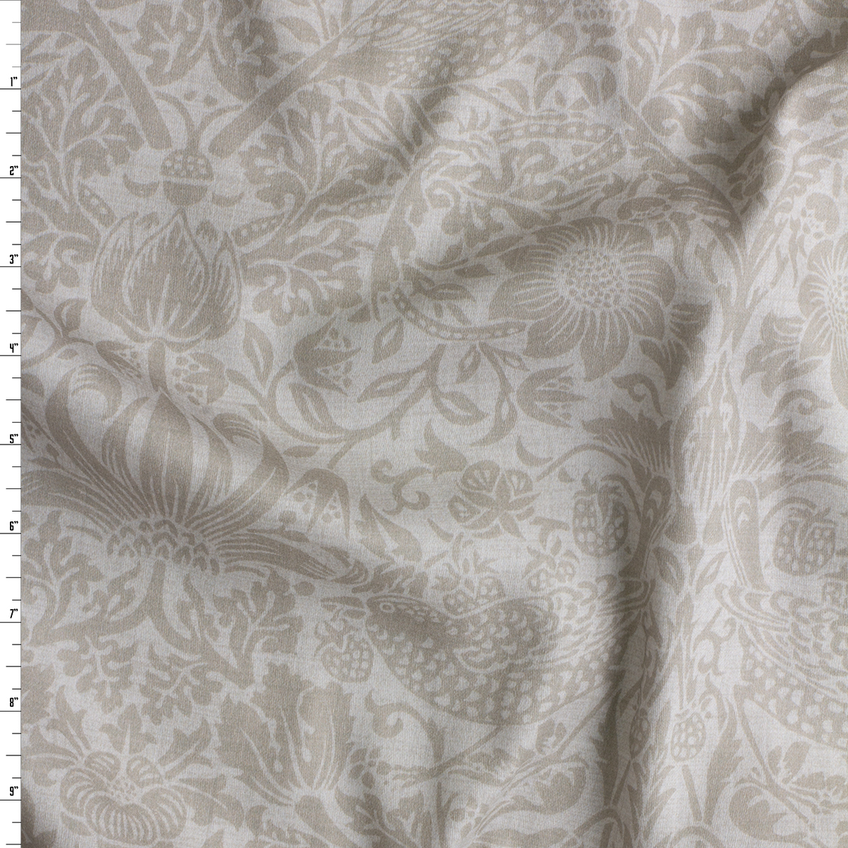 The Berry Pickers Sand Japanese Lightweight Cotton Sateen #30868 Fabric By The Yard